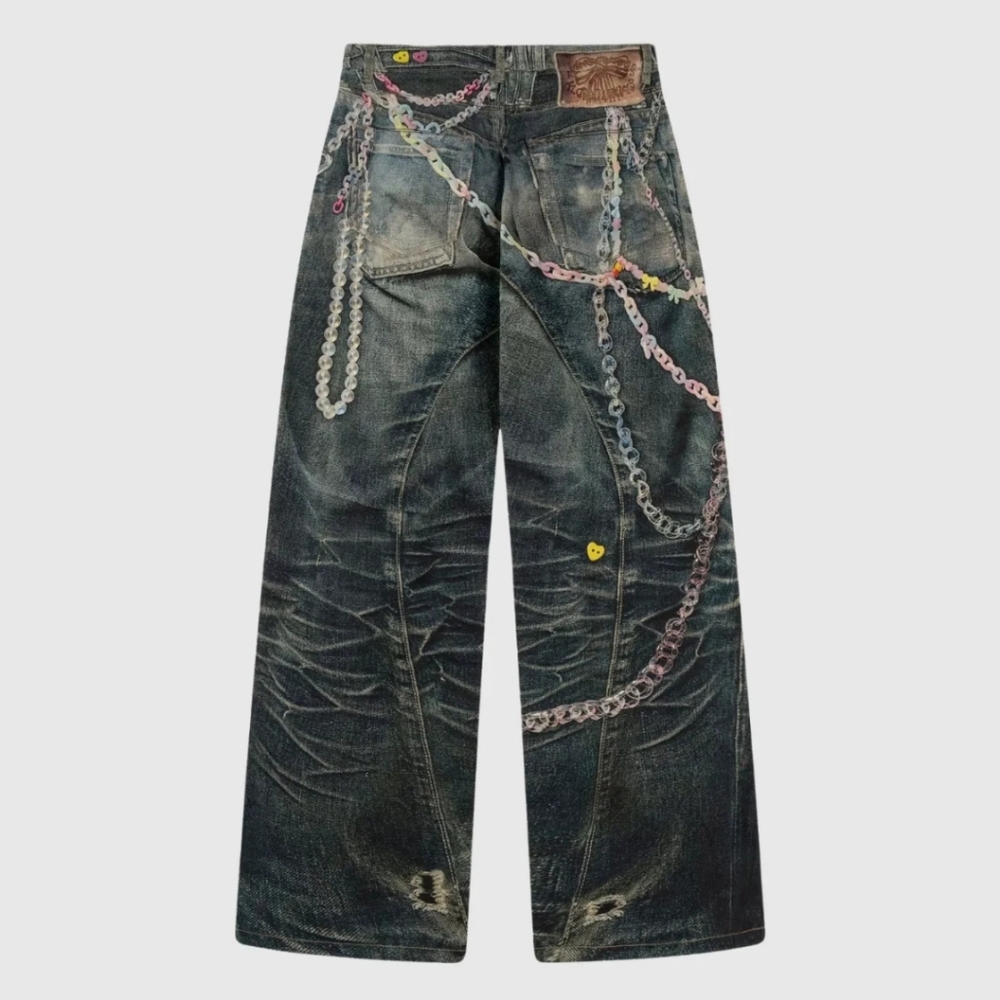Ansley Chain Print by Innovare Denim - Picture 2 of 7